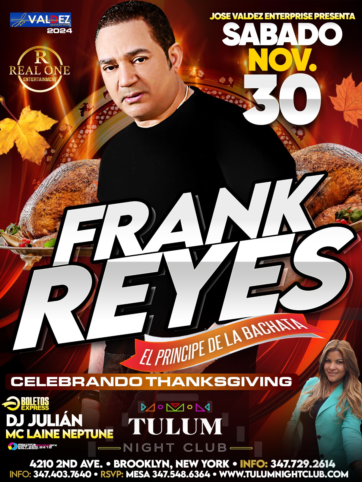 FRANK REYES - EL PRINCIPE DE LA BACHATA Tickets - BoletosExpress