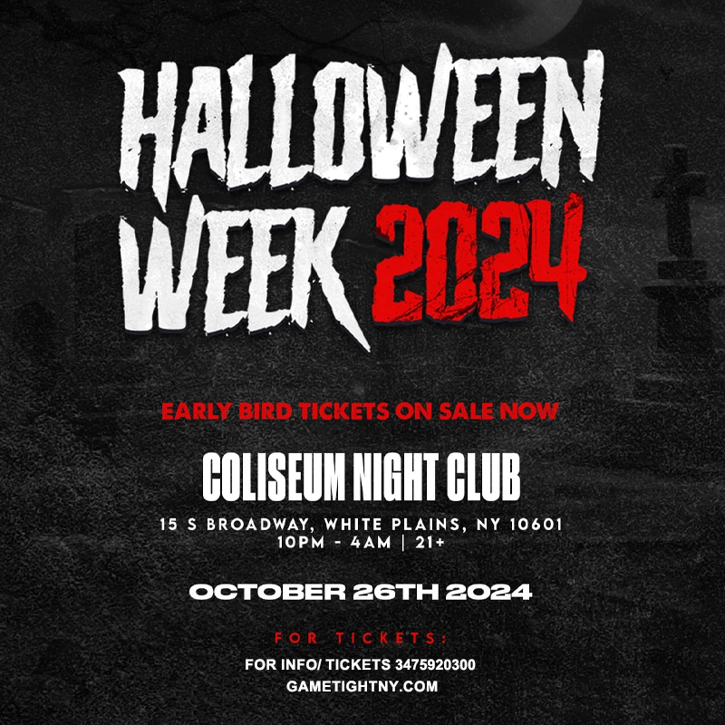 Coliseum Night Club White Plains Halloween Party 2024