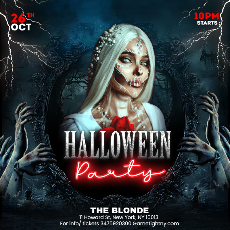 The Blonde NYC Halloween Costume Party 2024