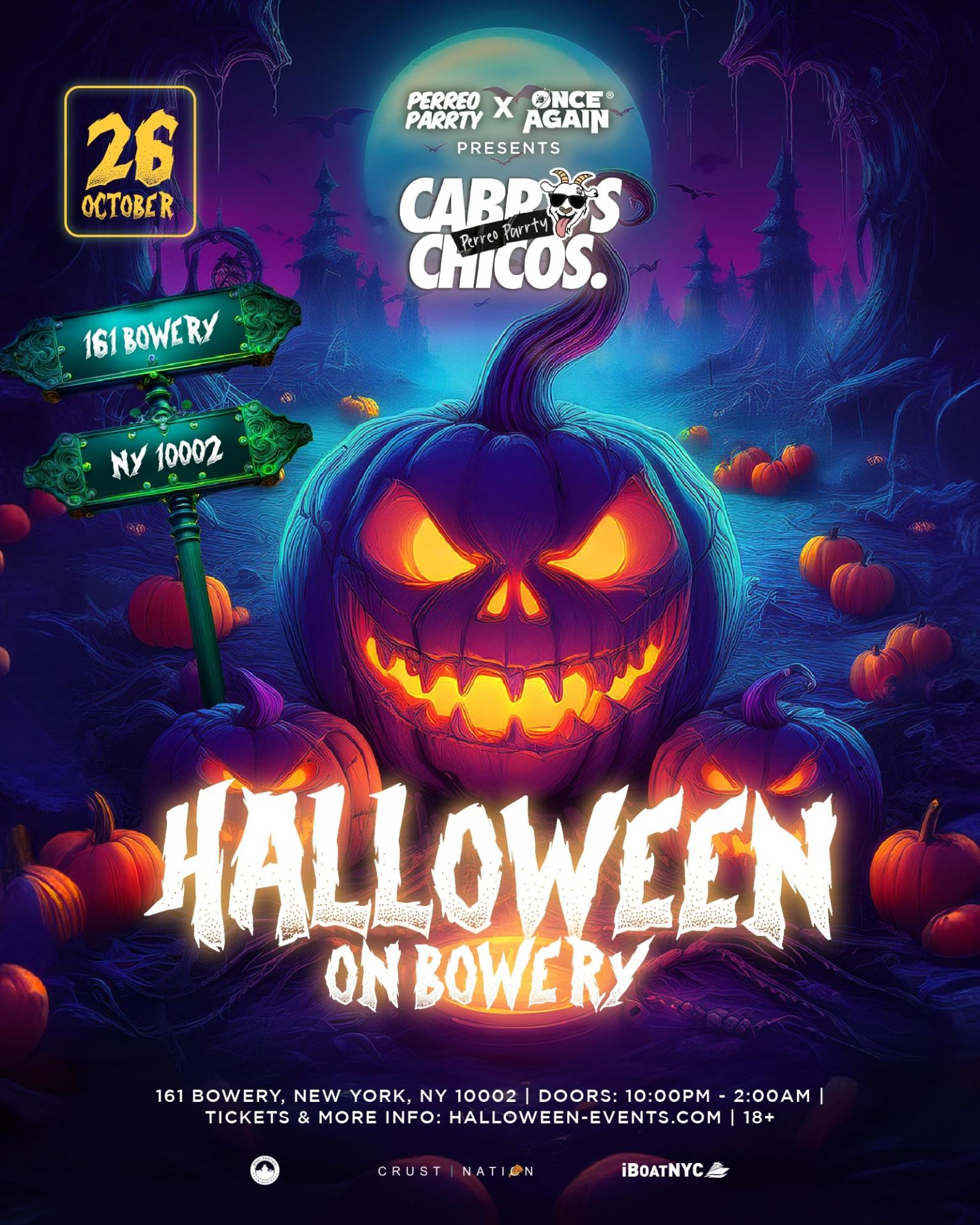 Halloween on Bowery - Open Format Dance Party & Experience