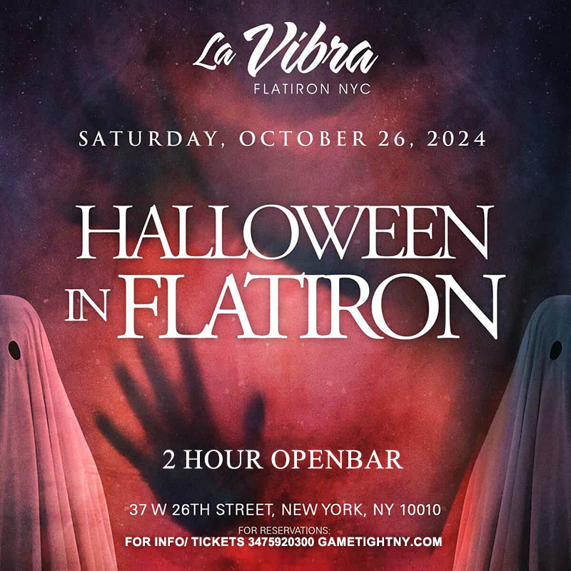 La Vibra Halloween in Flatiron Openbar Costume Party 2024