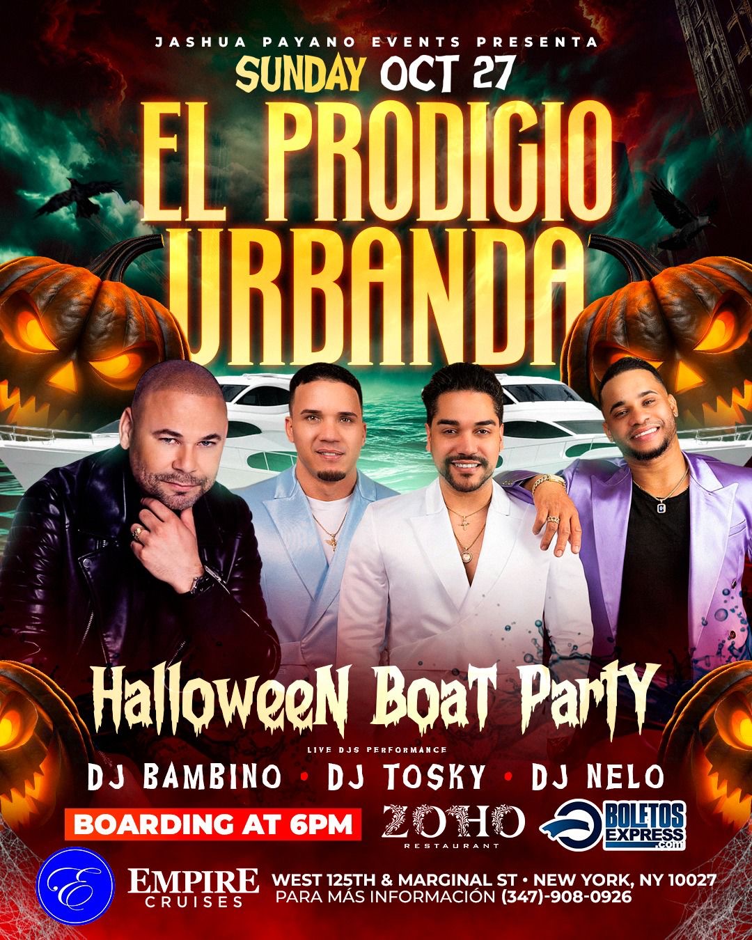 El PRODIGIO & URBANDA HALLOWEEN PARTY