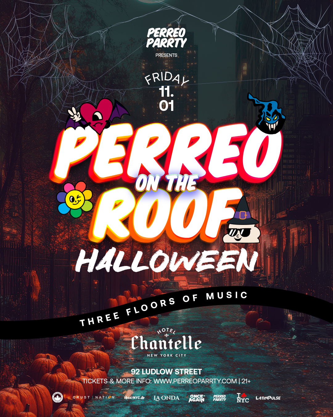 Perreo on the Roof: Halloween at Hotel Chantelle