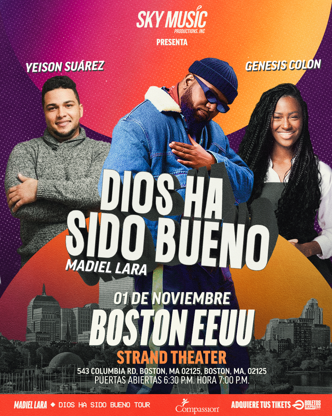 Buy tickets for MADIEL LARA - DIOS HA SIDO BUENO MADIEL LARA - DIOS HA SIDO BUENO