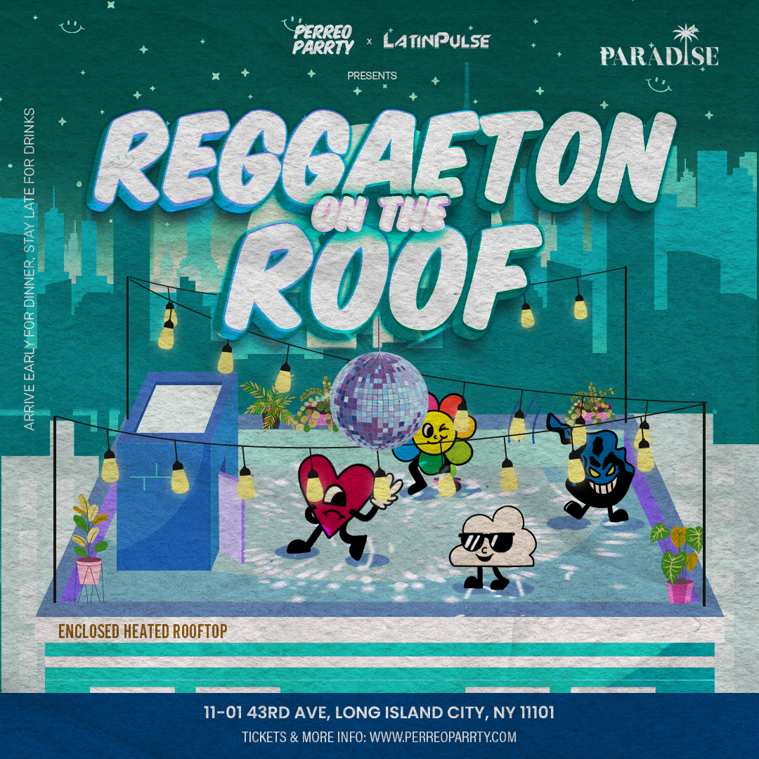 Buy tickets for Reggaeton on the Roof  - Latin Dance Party Rooftop with NYC Skyline Views Reggaeton on the Roof  - Latin Dance Party Rooftop with NYC Skyline Views