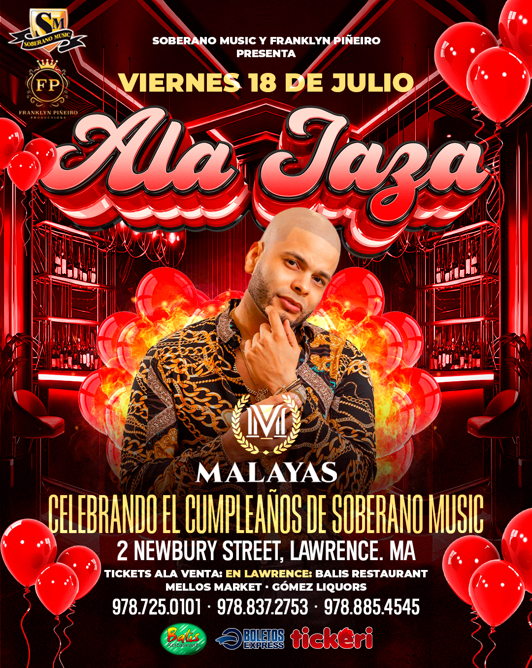 Ala Jaza en concierto