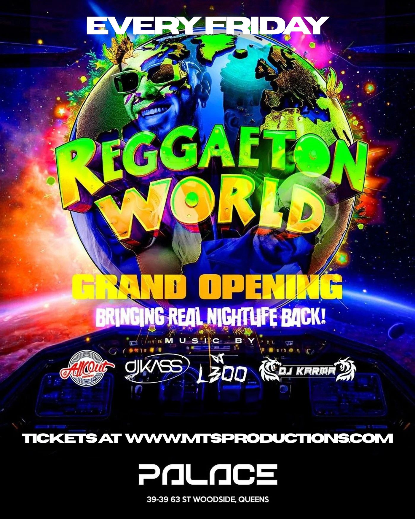 Reggaeton World – The Best Reggaeton Party in Queens NY