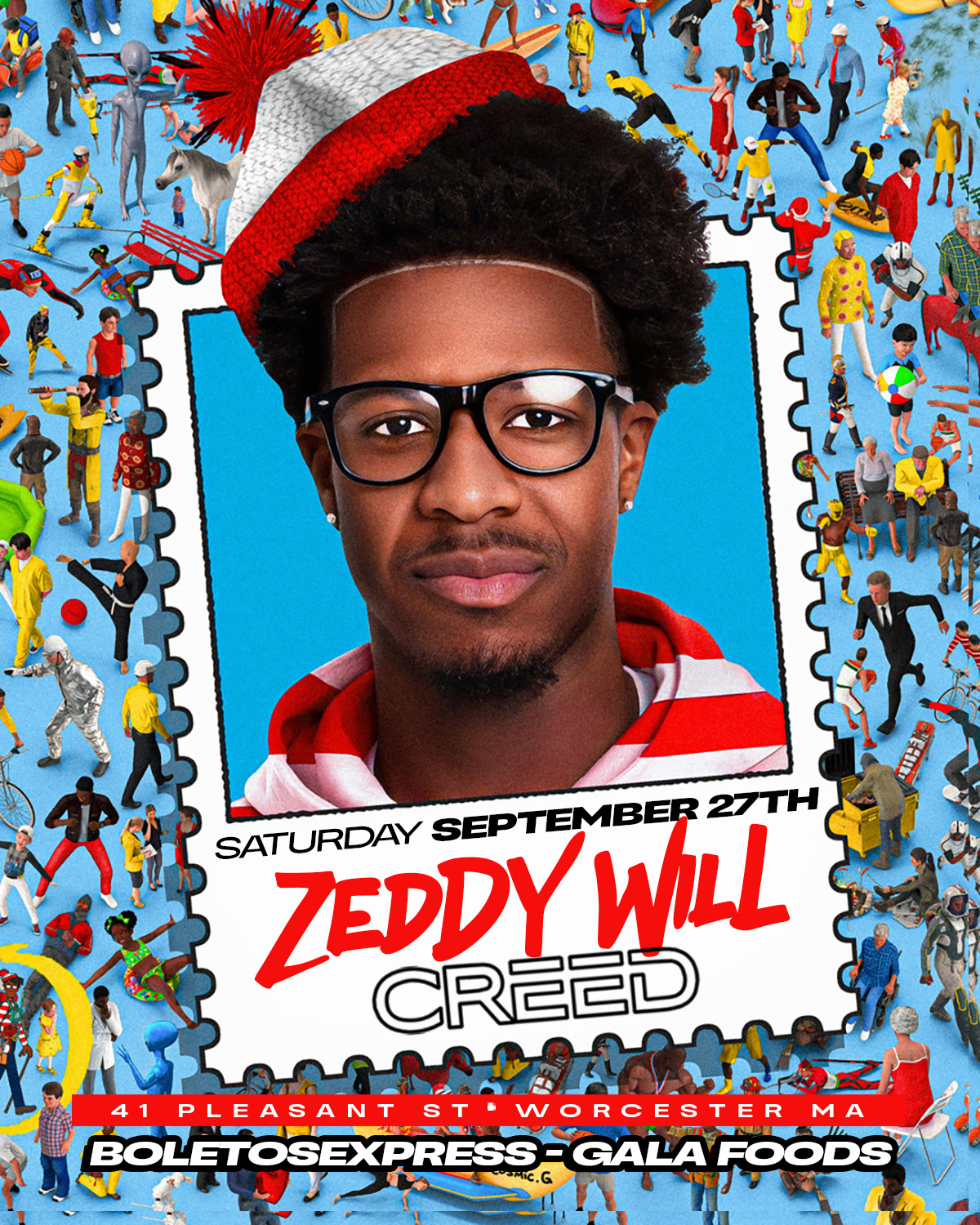 Zeddy Will  Performing live