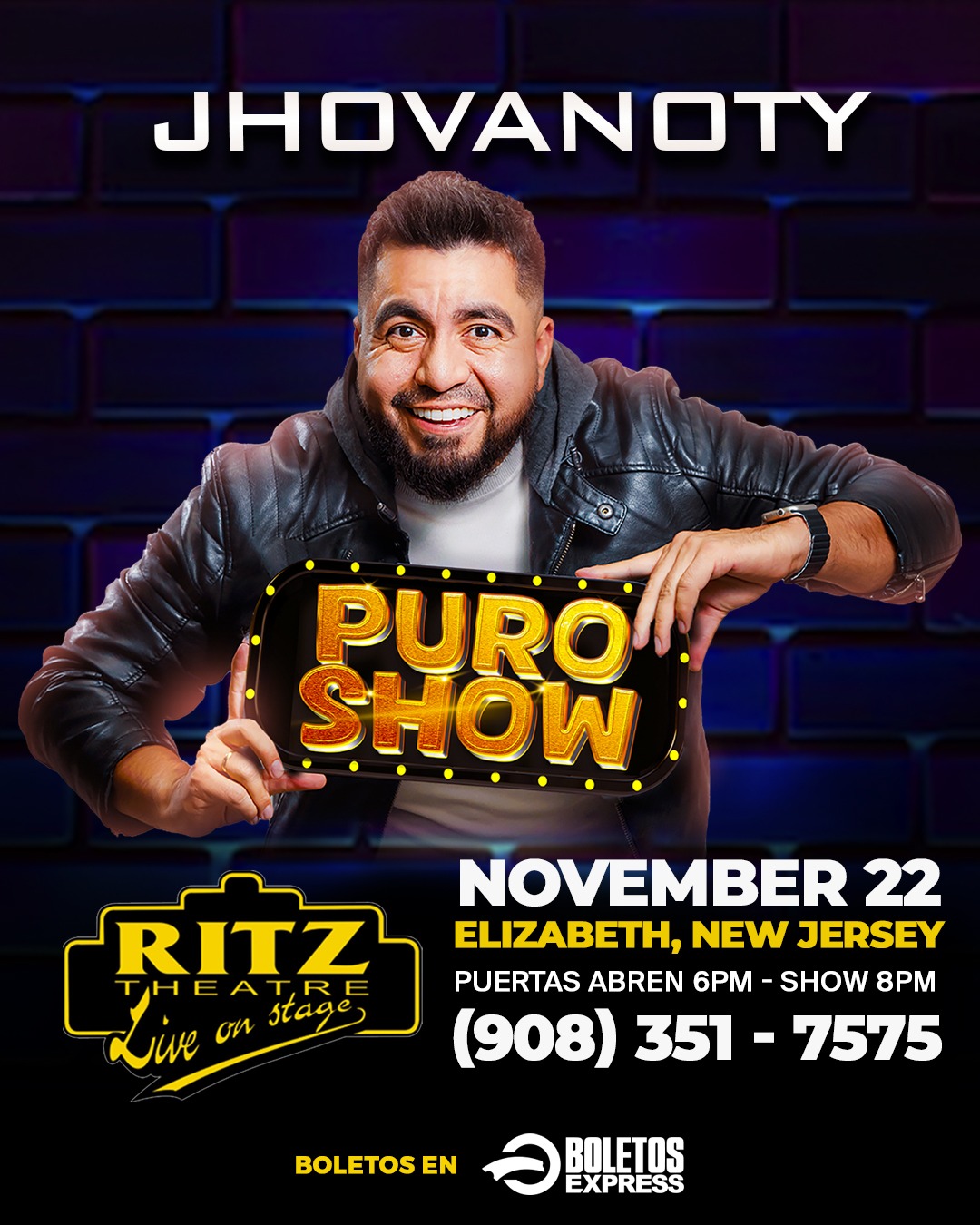 Buy tickets for JHOVANOTY JHOVANOTY