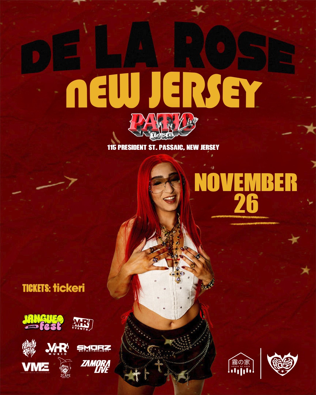 Buy tickets for DE LA ROSE DE LA ROSE