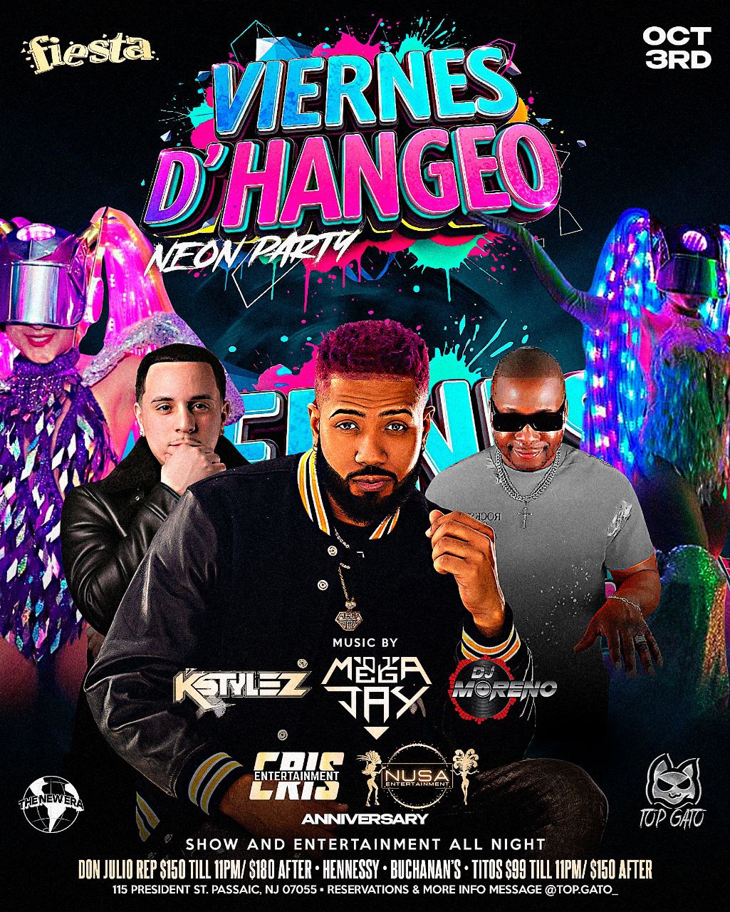 DJ MEGAJAY, KSTYLEZ, DJ MORENO