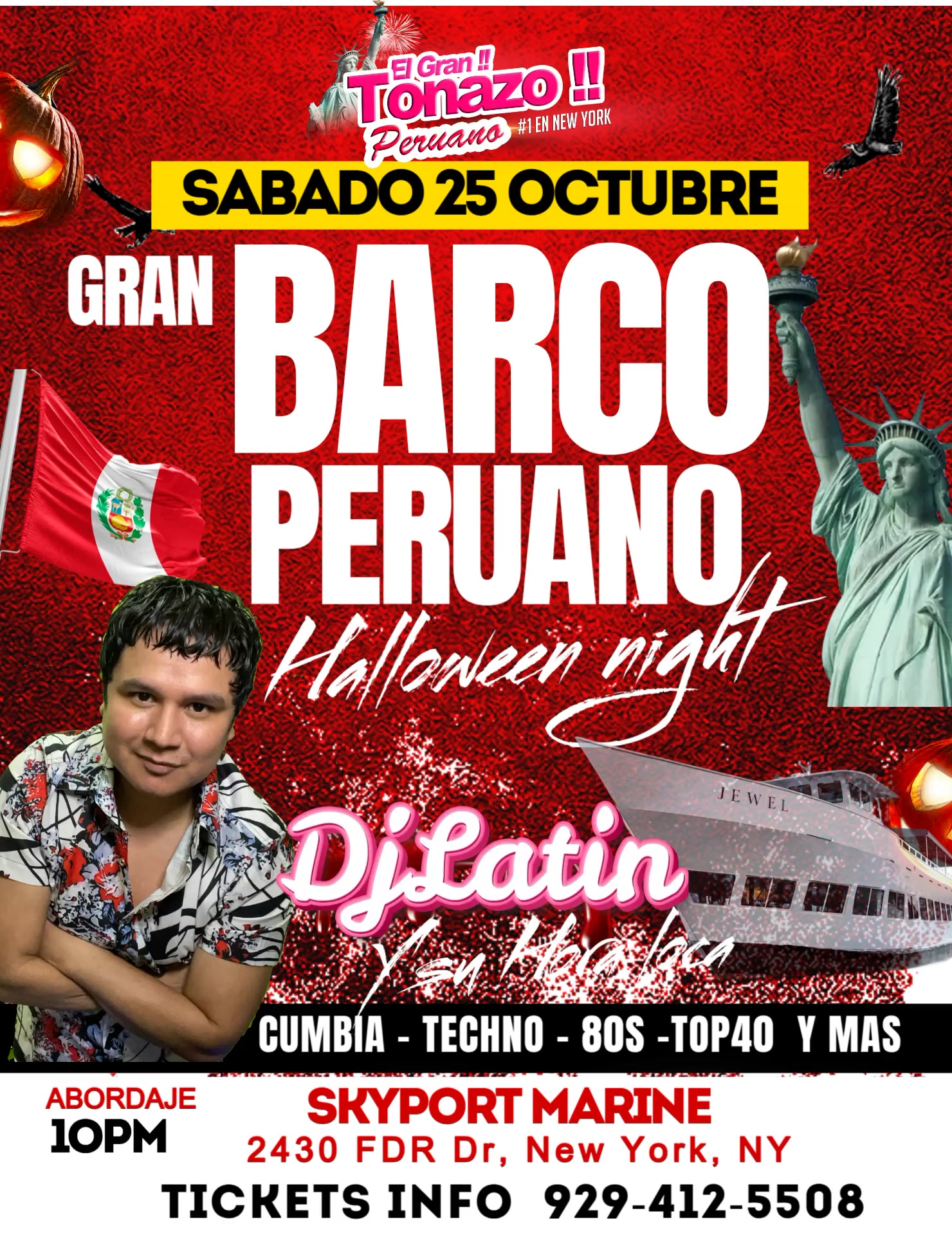 GRAN BARCO PERUANO EN NY
