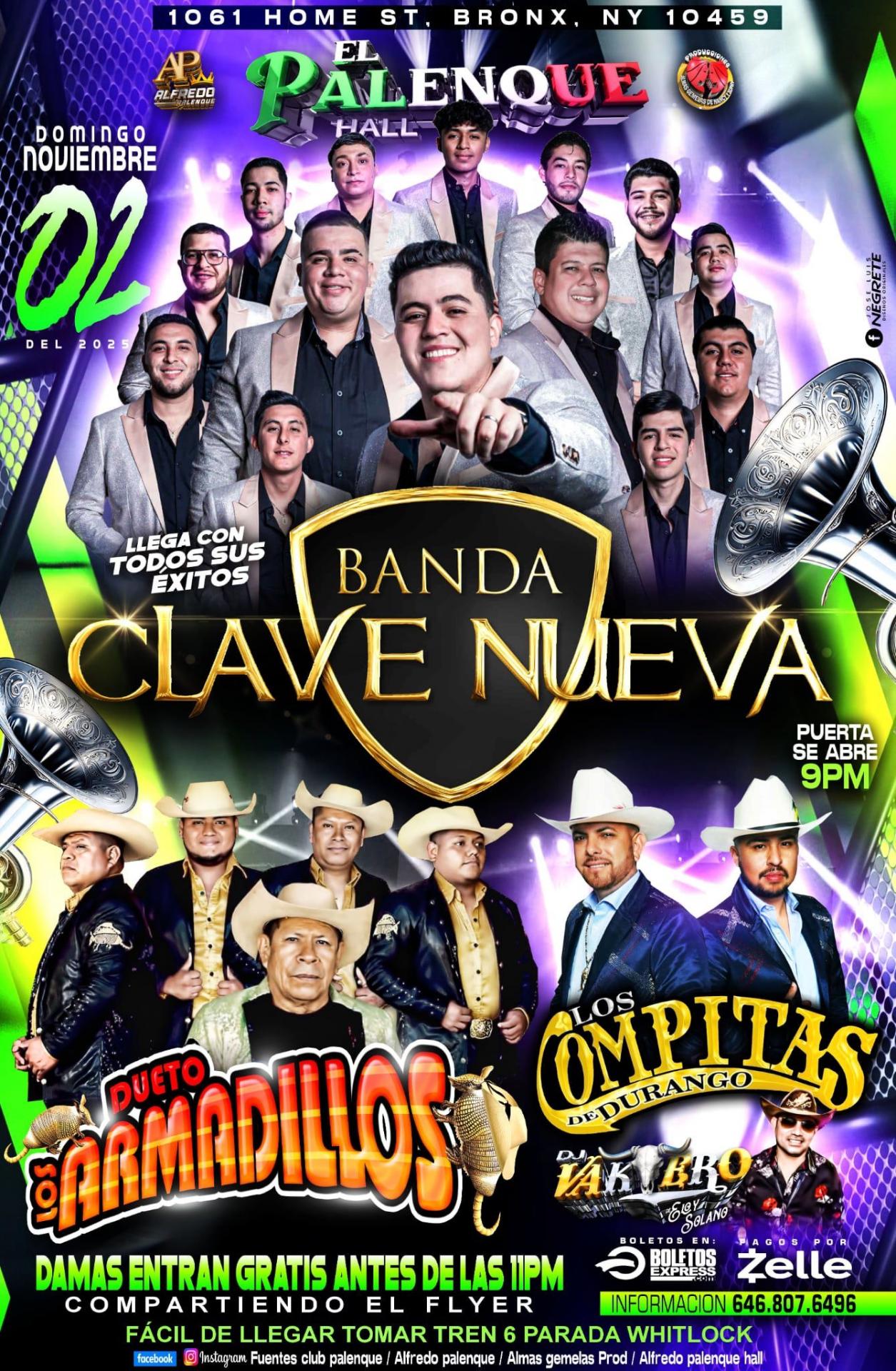 BANDA CLAVE NUEVA | DUETO LOS ARMADILLOS & LOS COMPITAS