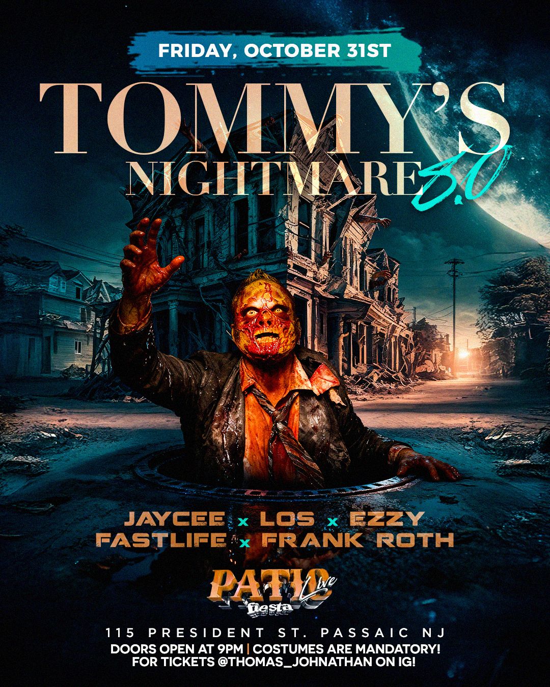 TOMMY'S NIGHTMARE 8.0 MUSIC BY DJ JAYCEE, LOS, EZZY, FASTLIFE, FRANK ROTH