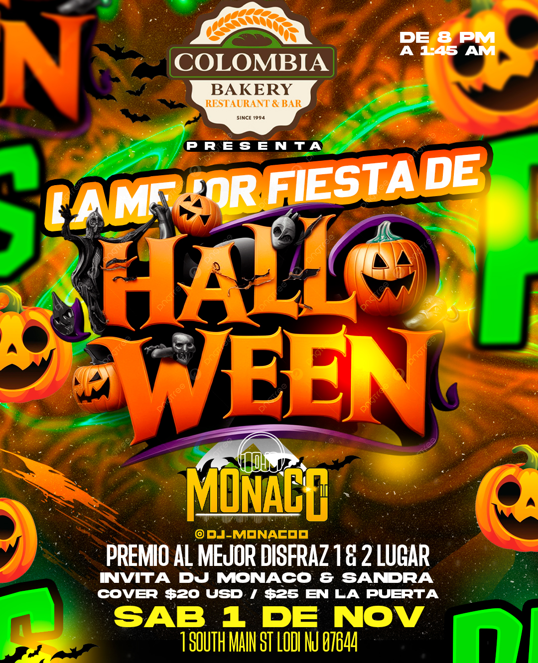 LA MEJOR FIESTA DE HALLOWEEN
