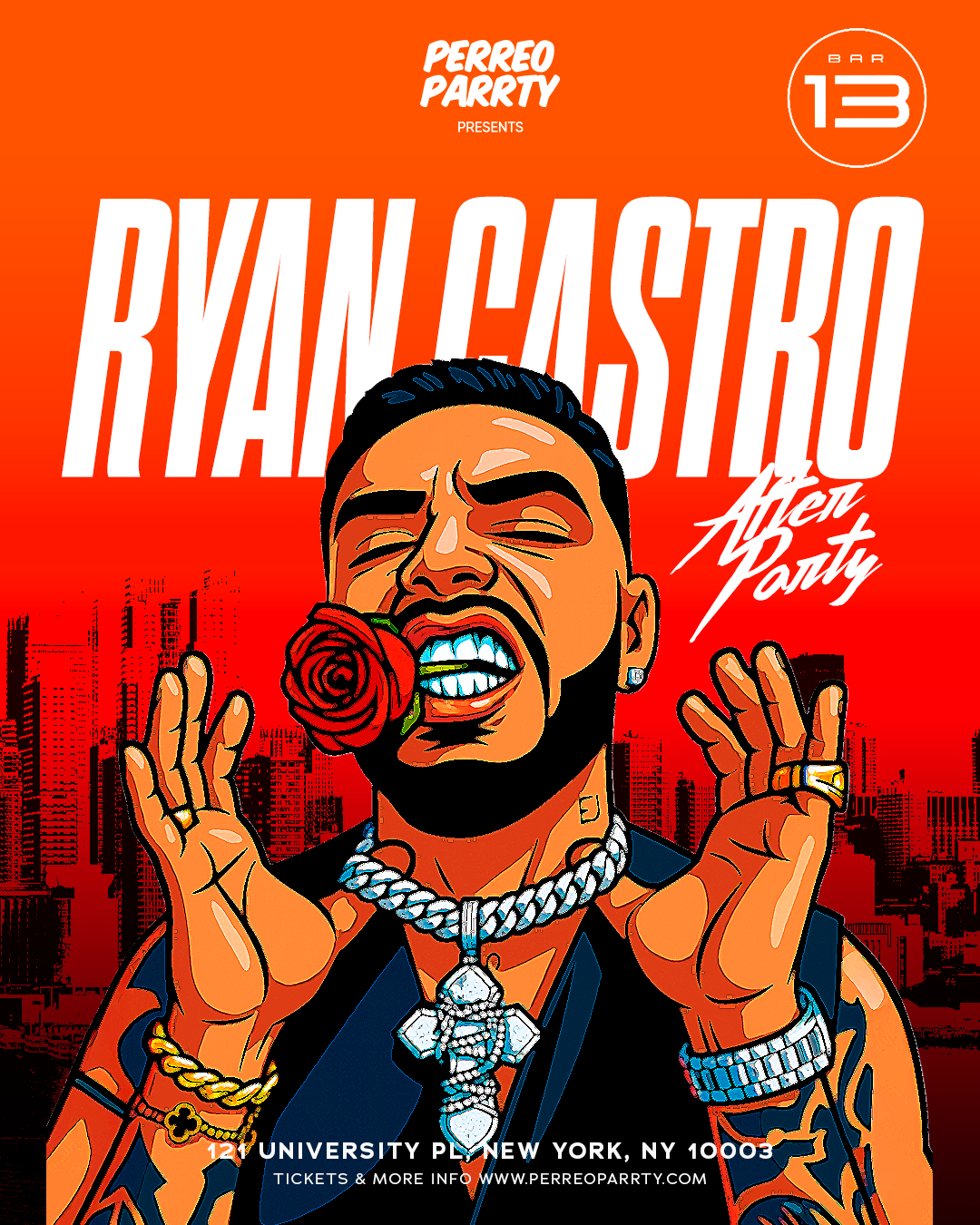 RYAN CASTRO AFTER PARTY @ BROOKLYN, NYC 18+