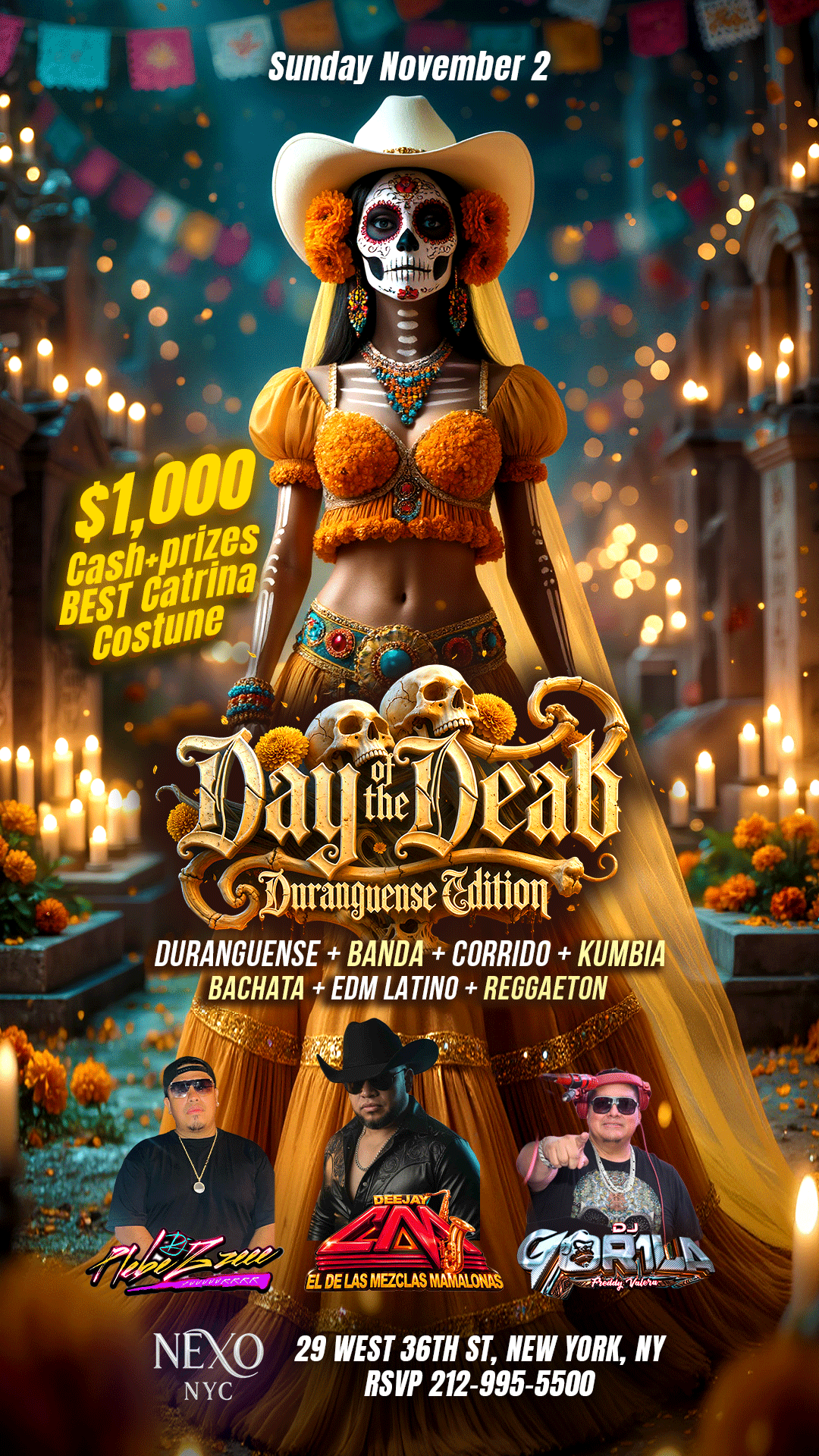 Buy tickets for DIA DE LOS MUERTOS DURANGUENSE EDITION DIA DE LOS MUERTOS DURANGUENSE EDITION