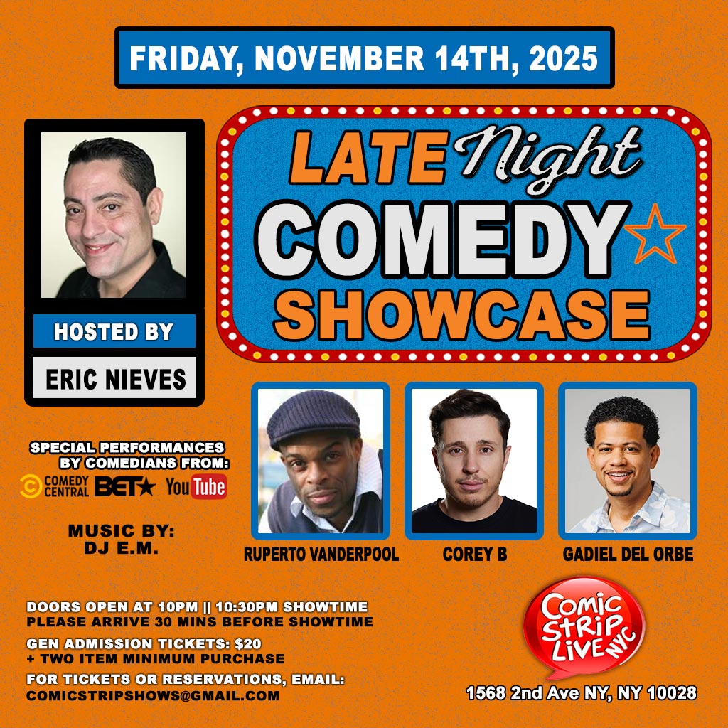 Late Night Comedy Showcase @ Comic Strip Live