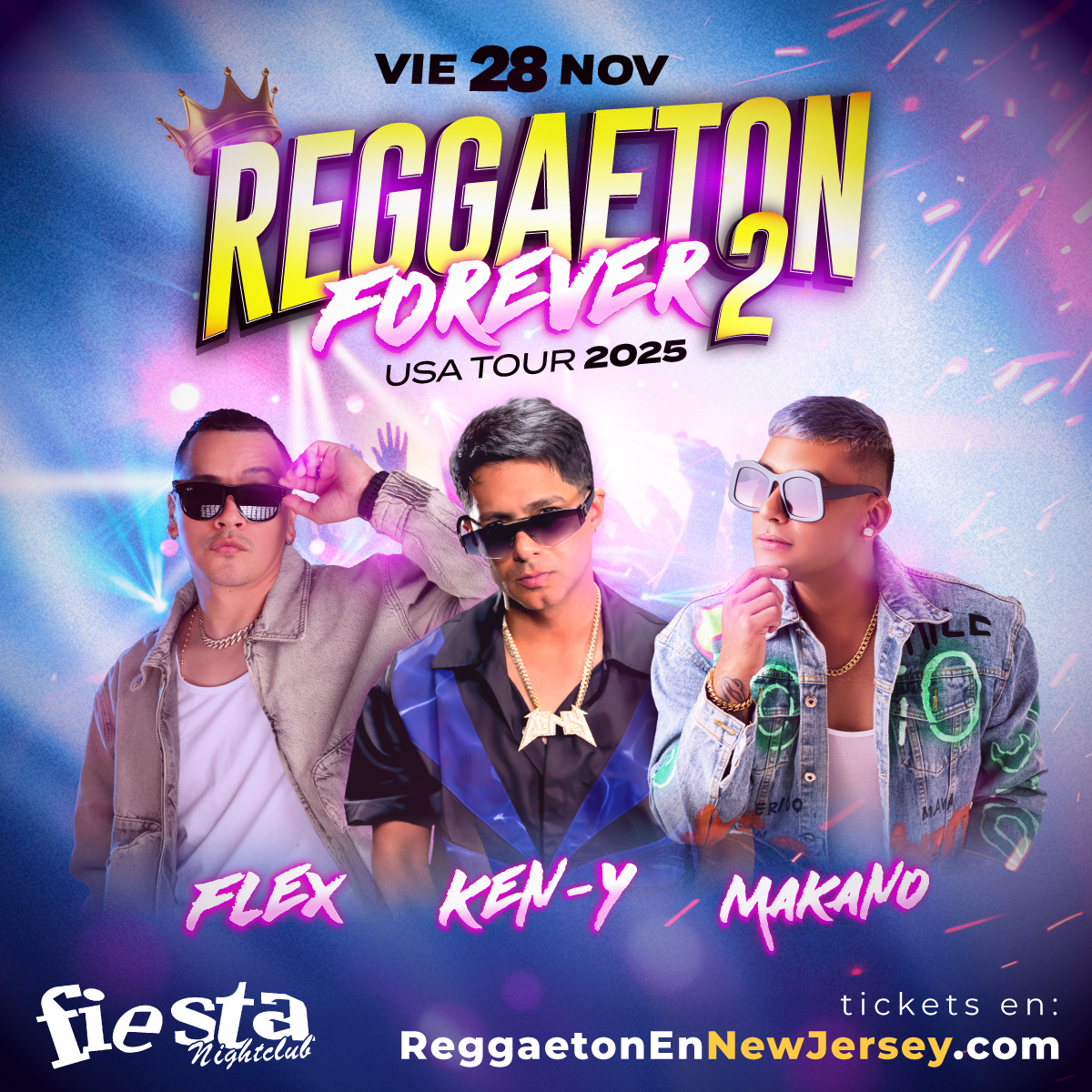 Buy tickets for FLEX, MAKANO Y KEN-Y FLEX, MAKANO Y KEN-Y