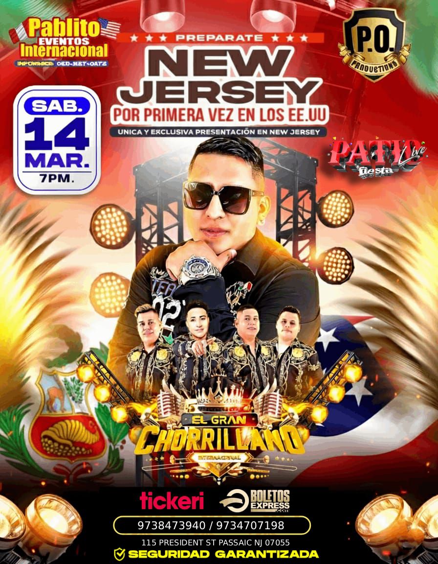 Buy tickets for EL GRAN CHORRILLANO INTERNACIONAL EN NEW JERSEY EL GRAN CHORRILLANO INTERNACIONAL EN NEW JERSEY