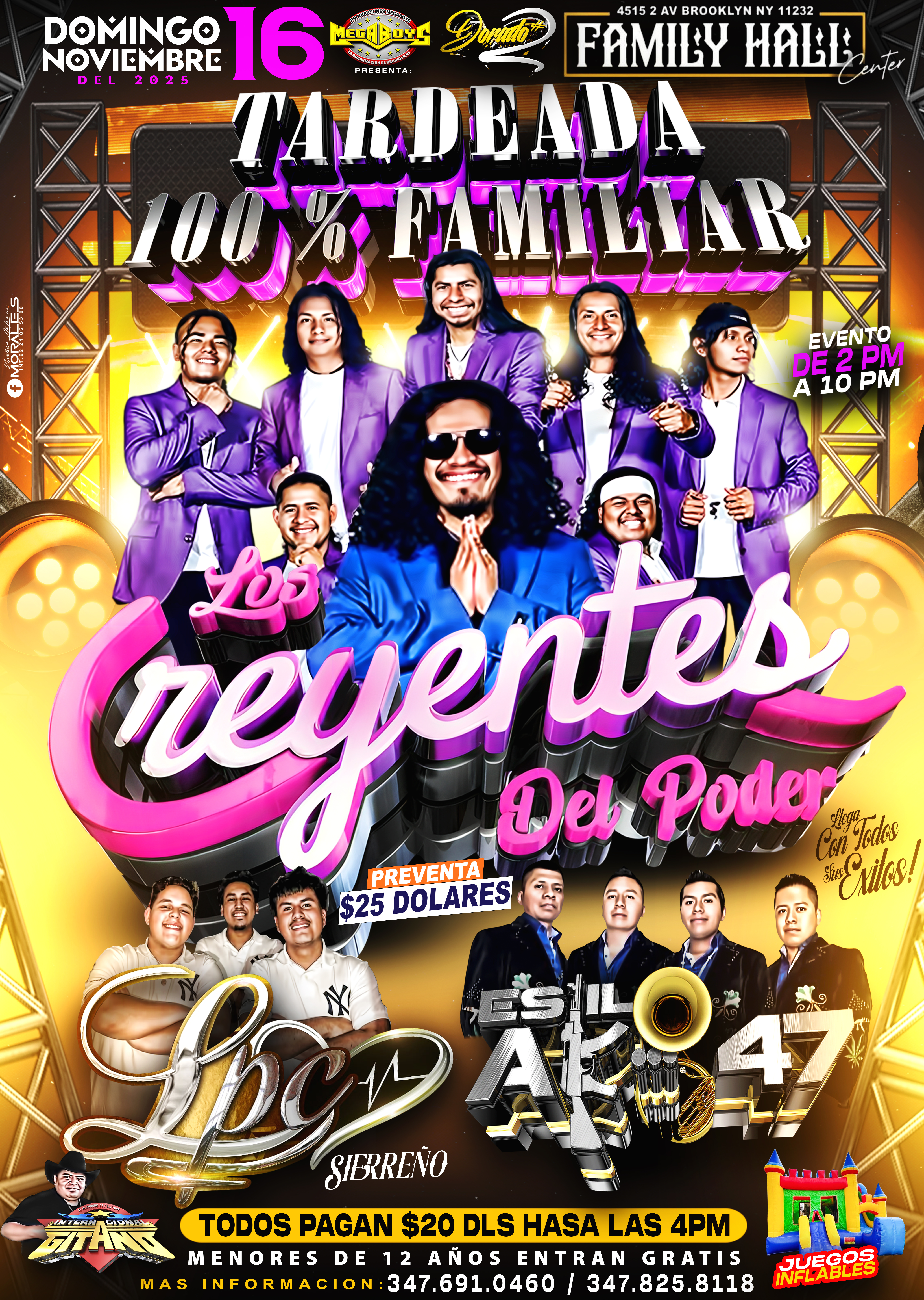 Buy tickets for LOS CREYENTES DEL PODER | LPC SIERREÑO | ESTILOP AK47 LOS CREYENTES DEL PODER | LPC SIERREÑO | ESTILOP AK47