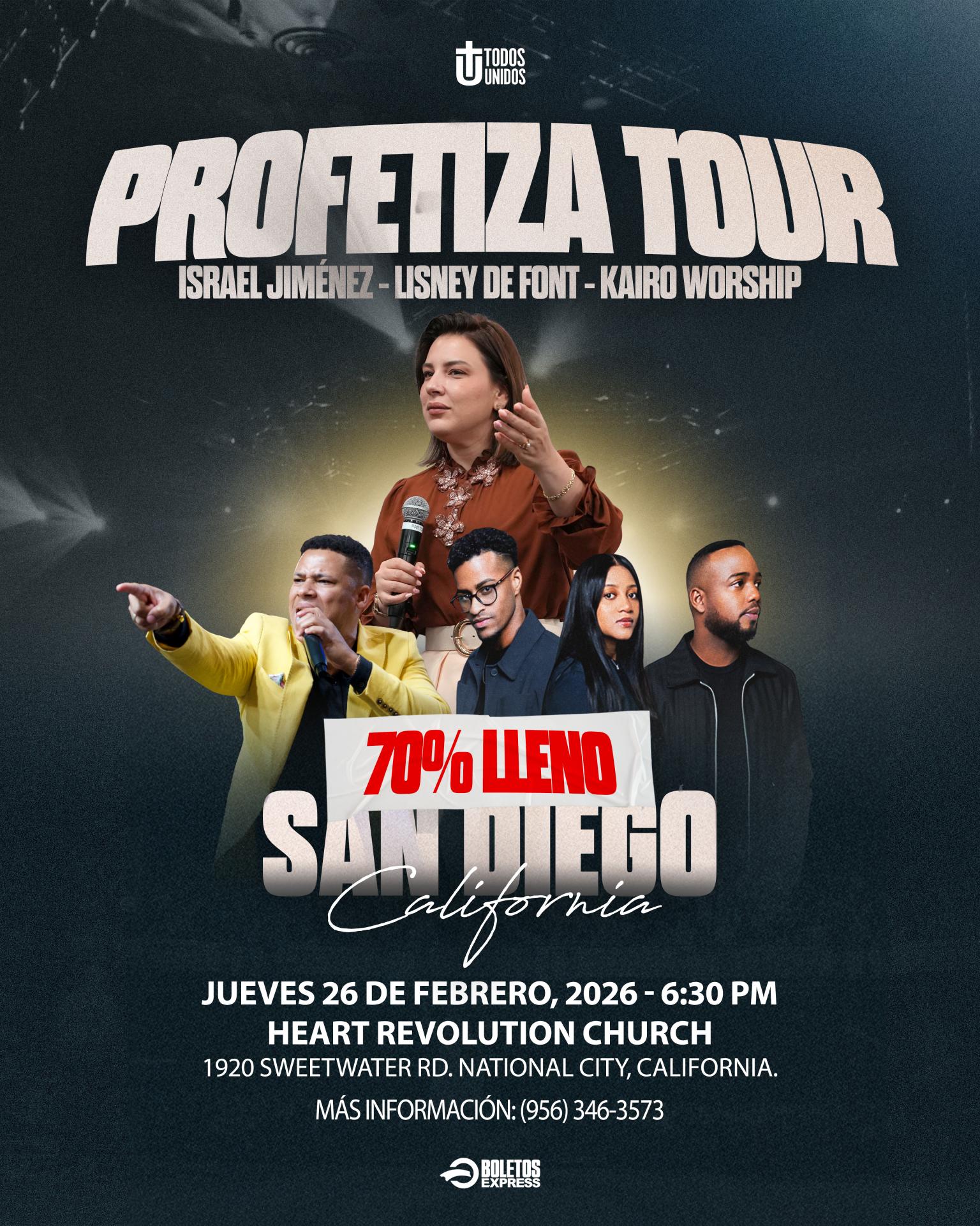 Buy tickets for PROFETIZA TOUR PROFETIZA TOUR