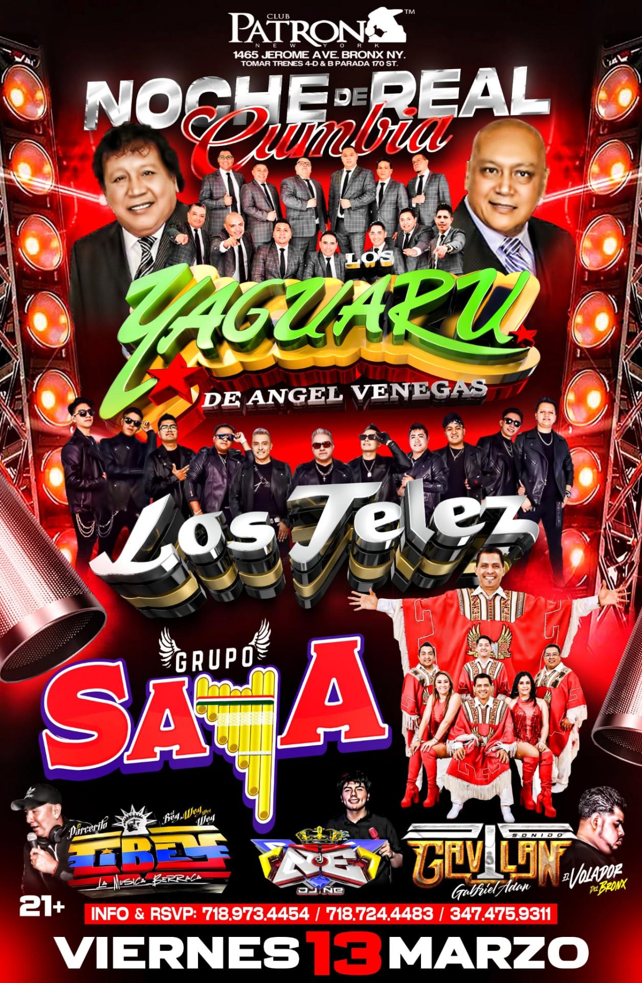 LOS YAGUARU | LOS TELES | SAYA
