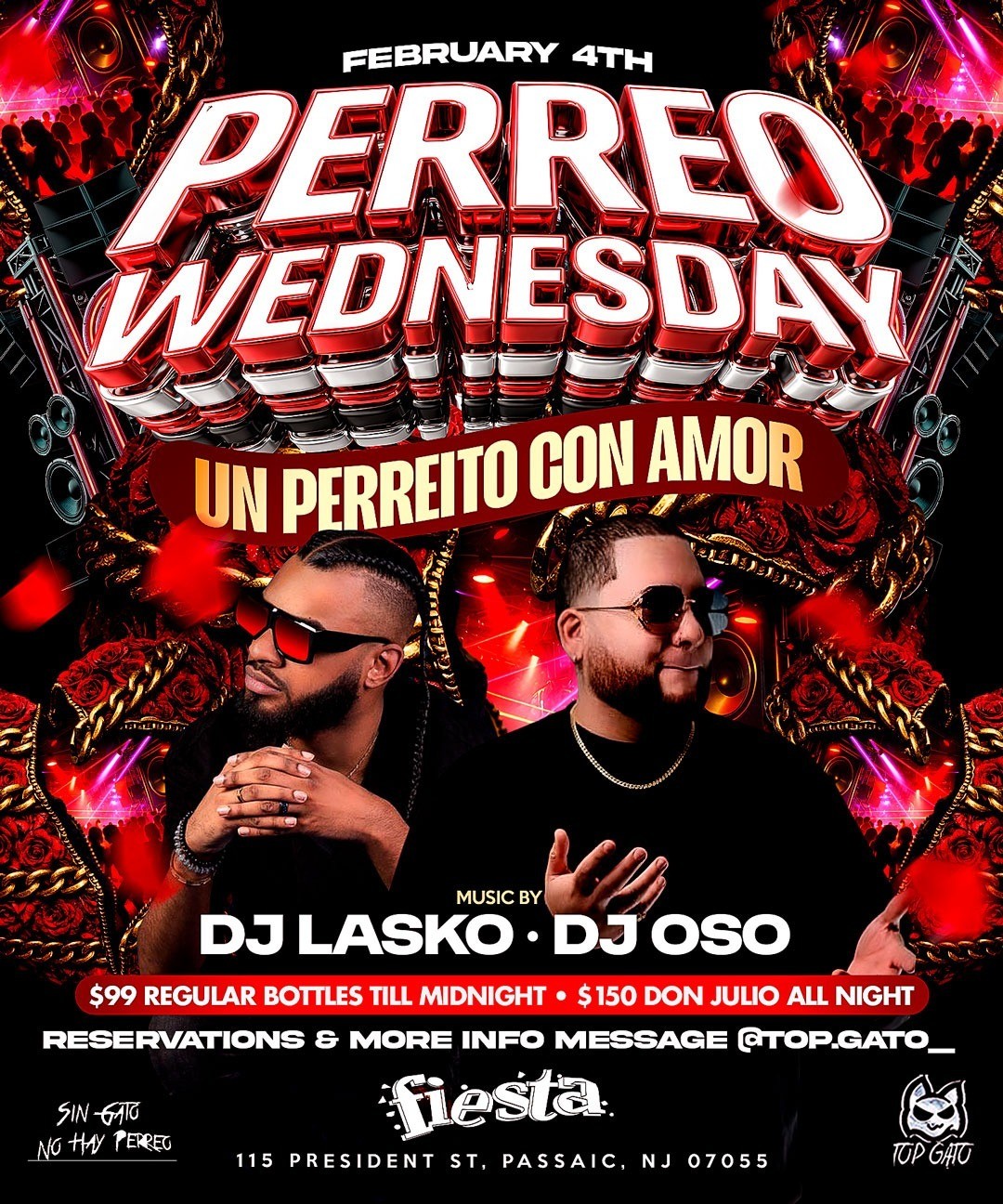 Buy tickets for PERREO WEDNESDAY - UN PERREITO CON AMOR PERREO WEDNESDAY - UN PERREITO CON AMOR