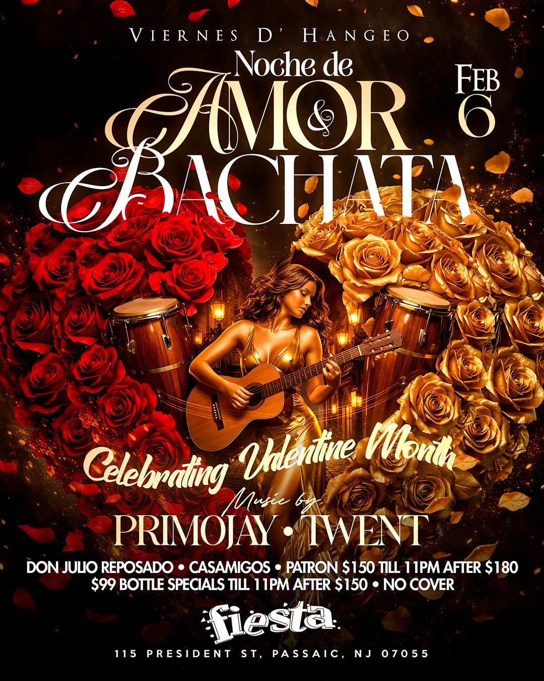 Buy tickets for VIERNES DE HANGUEO - AMOR & BACHATA VIERNES DE HANGUEO - AMOR & BACHATA