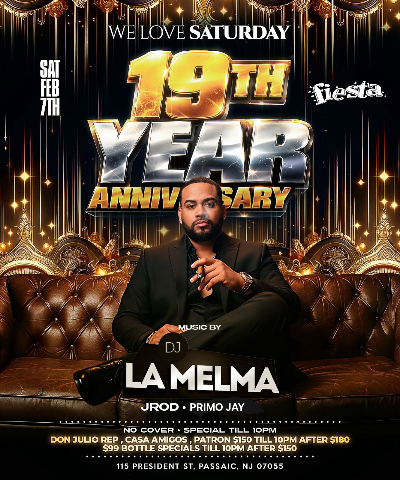 Buy tickets for WE LOVE SATURDAY, 19th YEAR ANIVERSARY WE LOVE SATURDAY, 19th YEAR ANIVERSARY