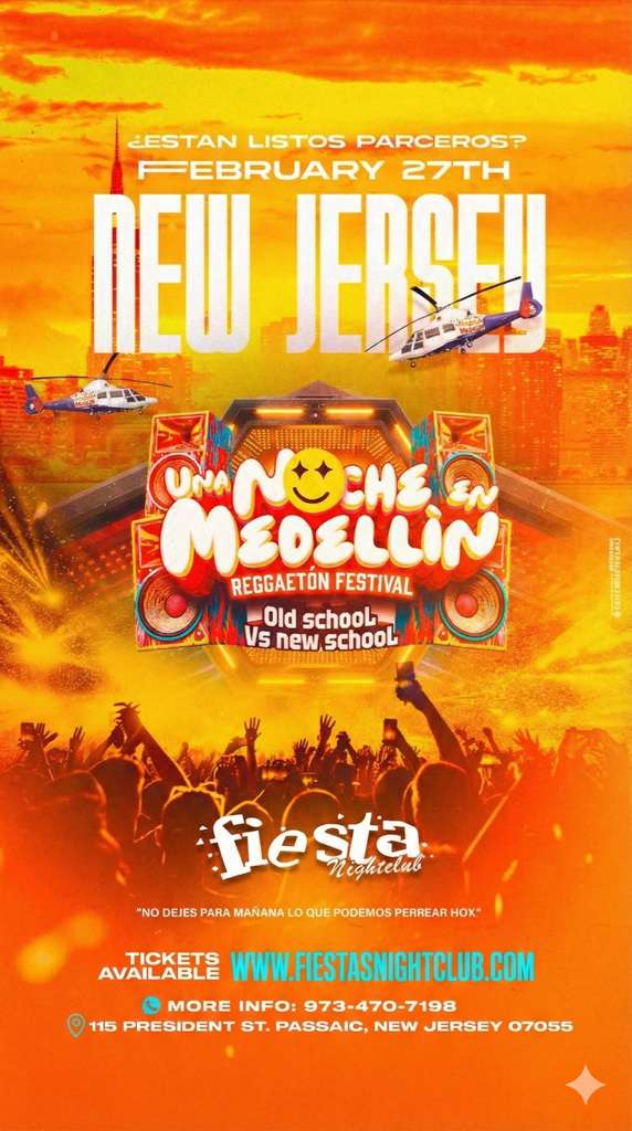 Buy tickets for UNA NOCHE EN MEDELLIN, REGGAETON FESTIVAL UNA NOCHE EN MEDELLIN, REGGAETON FESTIVAL