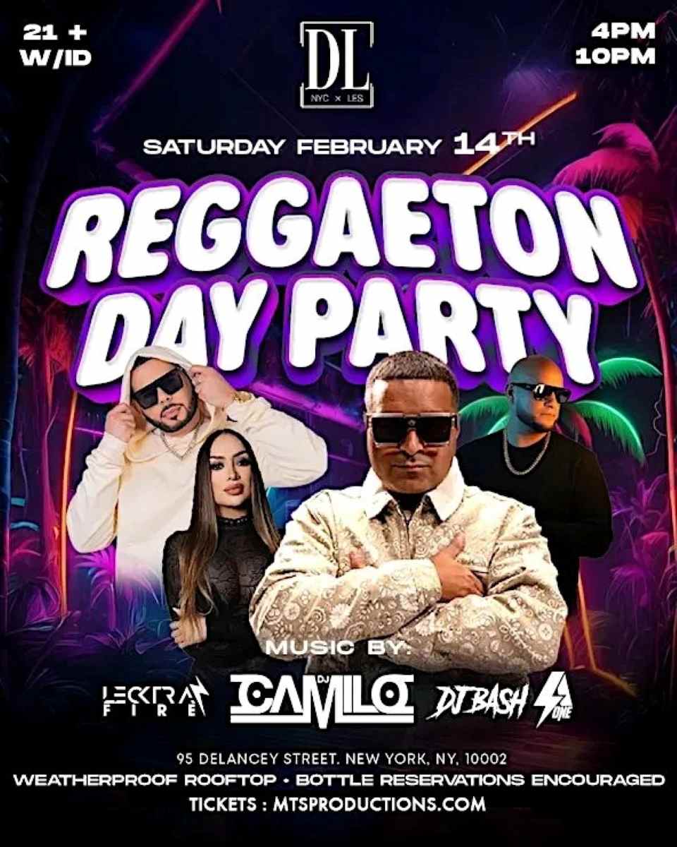 Buy tickets for Travesuras Reggaeton Day Party NYC ft. DJ Camilo | The DL Travesuras Reggaeton Day Party NYC ft. DJ Camilo | The DL