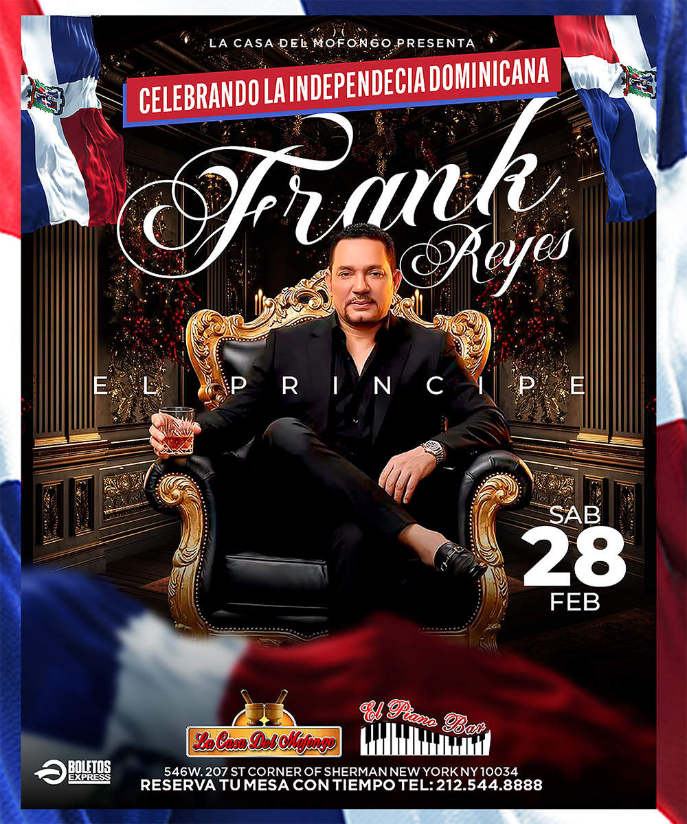 Buy tickets for FRANK REYES FRANK REYES