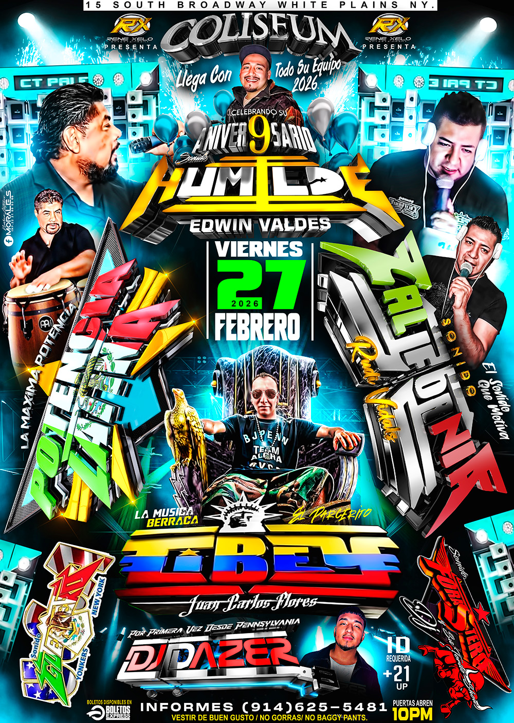 SONIDO HUMILDE | POTENCIA LATINA | SONIDO CALIFORNIA | SONIDO CIBEY