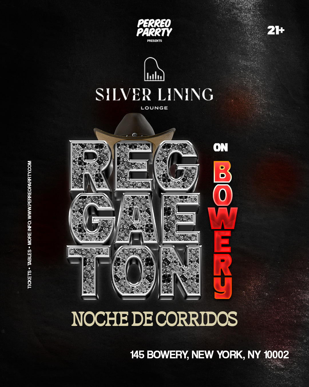 REGGAETON on Bowery -  NOCHE DE CORRIDOS Party NYC