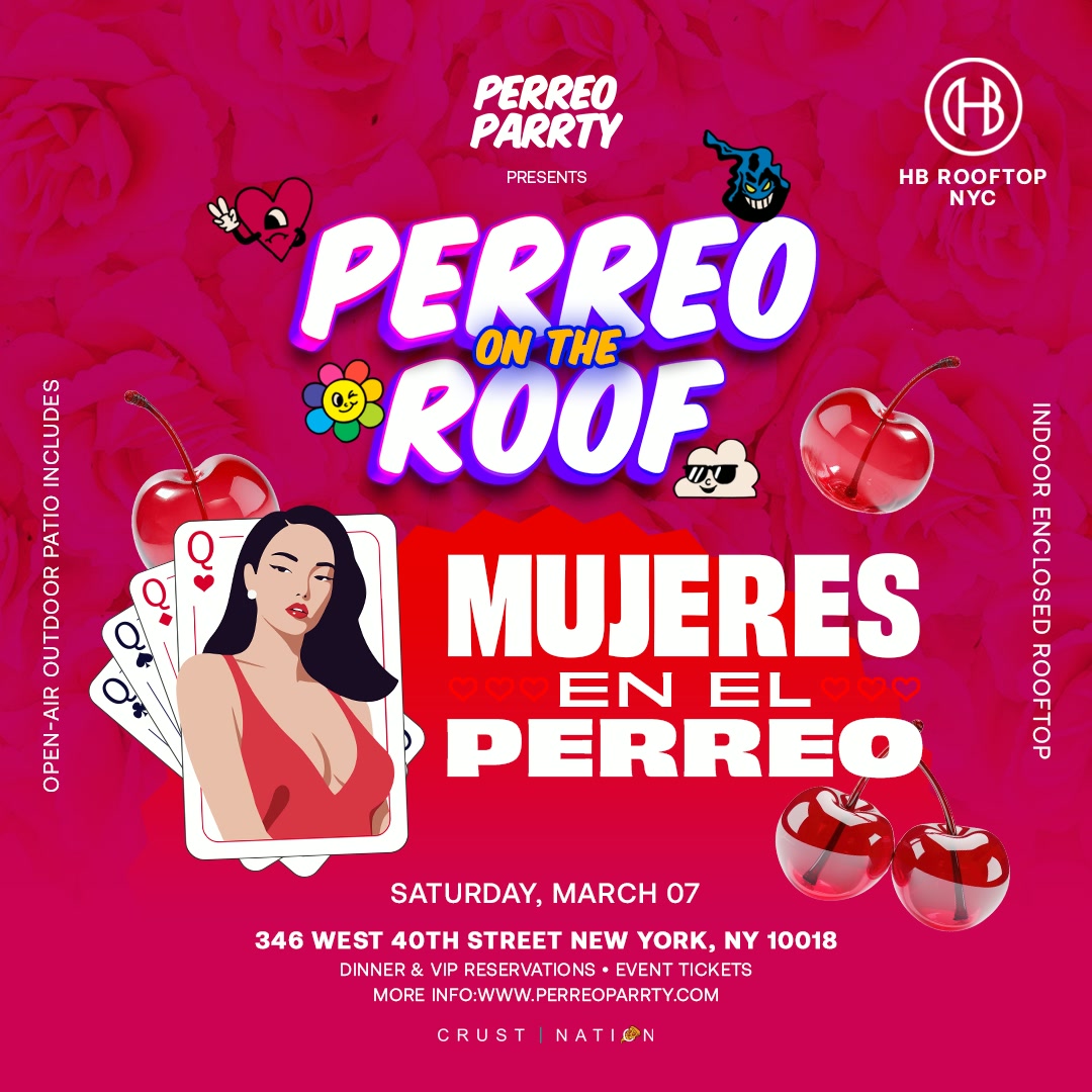 Buy tickets for Mujeres en el Perreo - Reggaeton Rooftop Party Midtown NYC Mujeres en el Perreo - Reggaeton Rooftop Party Midtown NYC