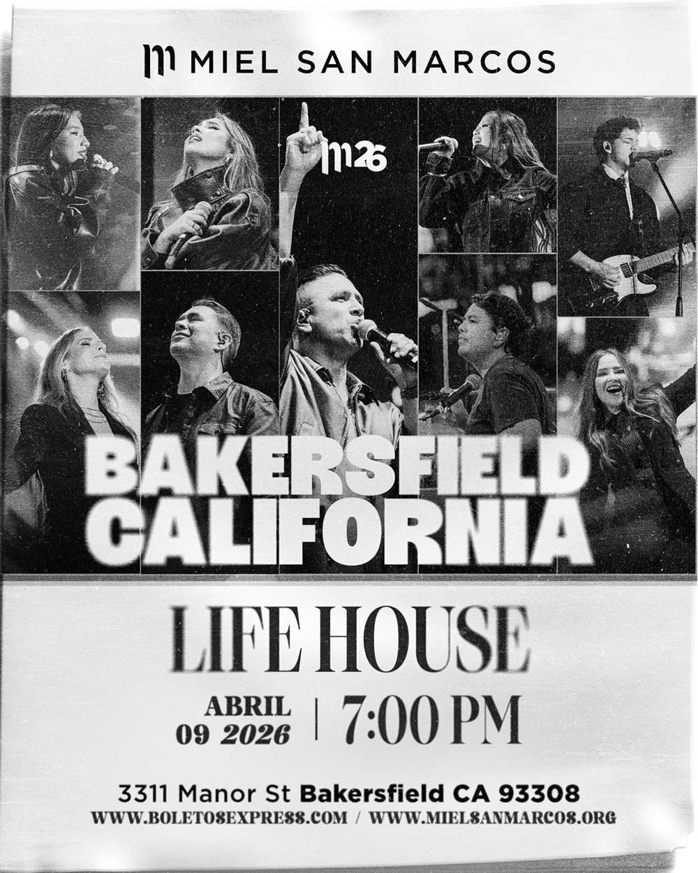 Buy tickets for MIEL SAN MARCOS - BAKERSFIELD CALIFORNIA MIEL SAN MARCOS - BAKERSFIELD CALIFORNIA