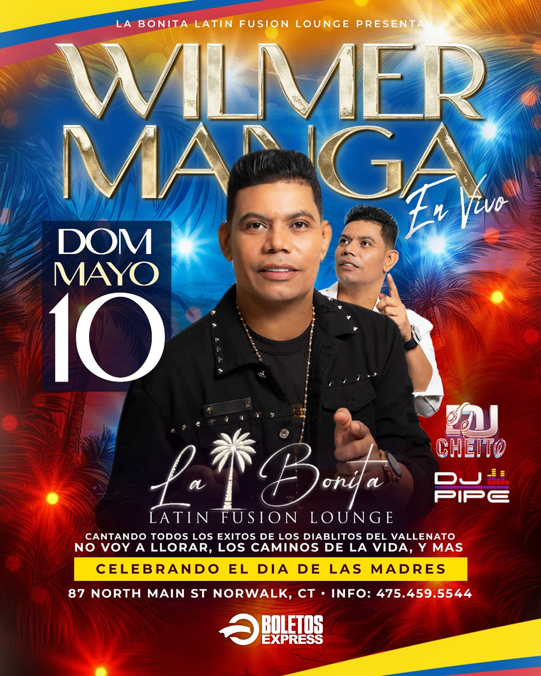 Buy tickets for Wilmer Manga Wilmer Manga