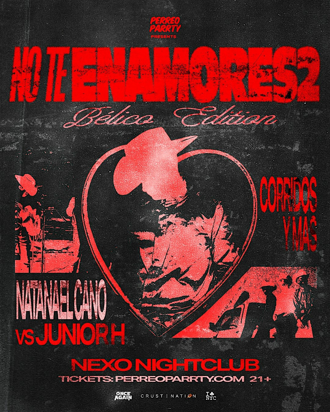 Buy tickets for NO TE ENAMORES FEST 2 - Corridos Party - SPECIAL GUEST: SANTEA | NYC 18+ NO TE ENAMORES FEST 2 - Corridos Party - SPECIAL GUEST: SANTEA | NYC 18+