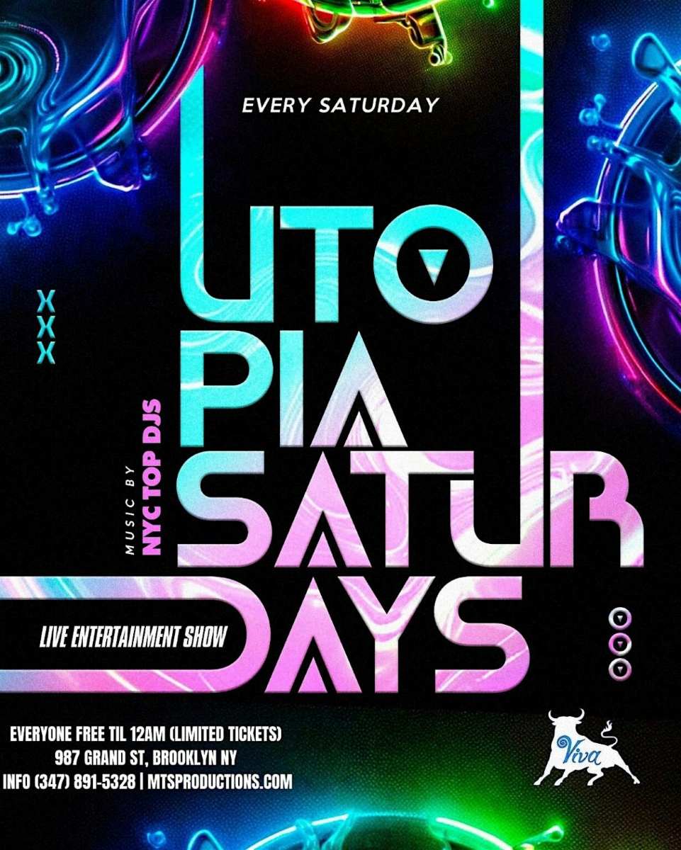 Buy tickets for Utopia Saturdays at Viva Toro Nightclub – April 4th | Williamsburg BK Utopia Saturdays at Viva Toro Nightclub – April 4th | Williamsburg BK