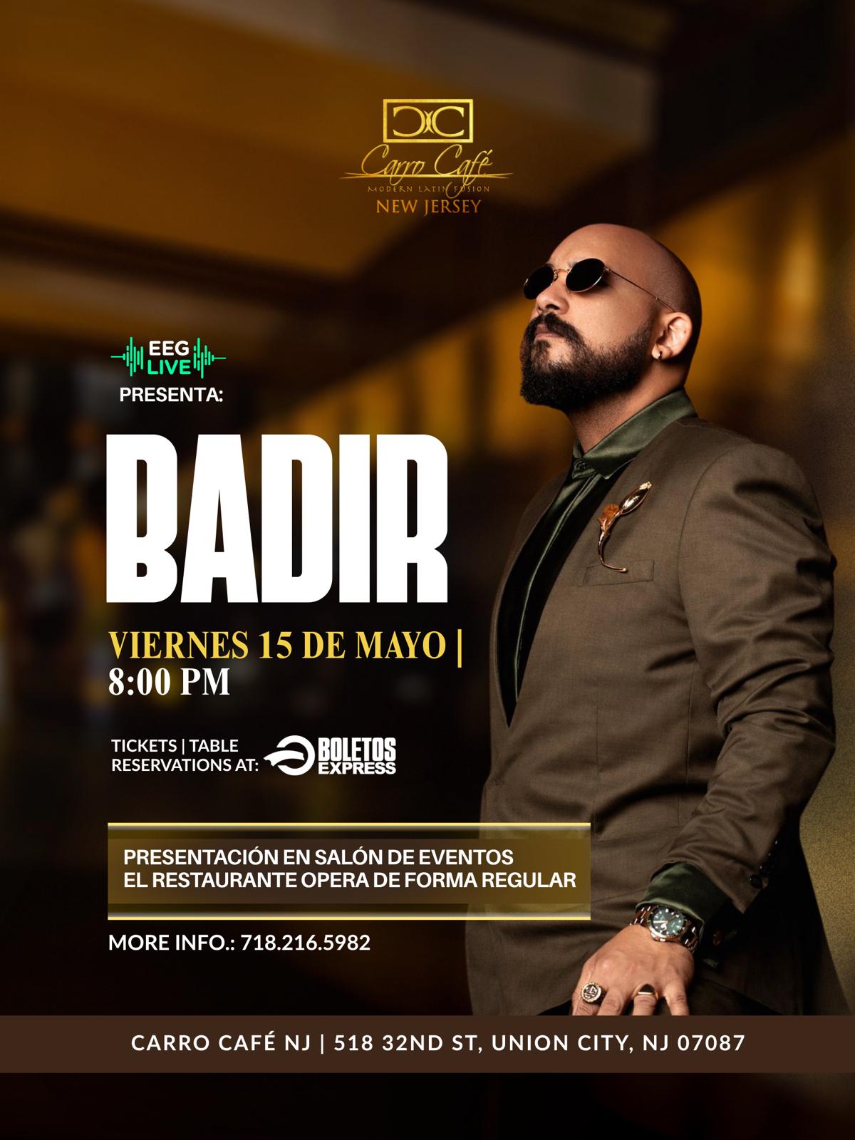 Buy tickets for BADIR | RESERVA DE MESA BADIR | RESERVA DE MESA