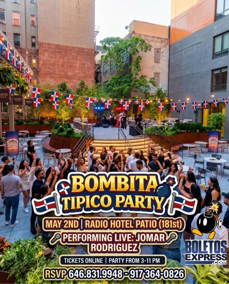 Buy tickets for Bombita Tipico Party!!! Bombita Tipico Party!!!