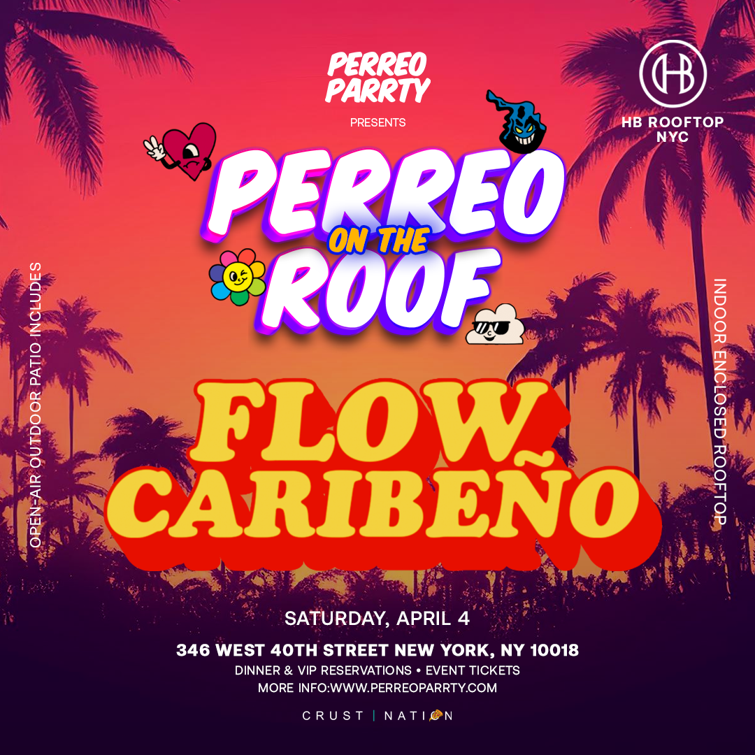 Perreo on the Roof - Flow Caribeño - Reggaeton Rooftop Dance Party NYC