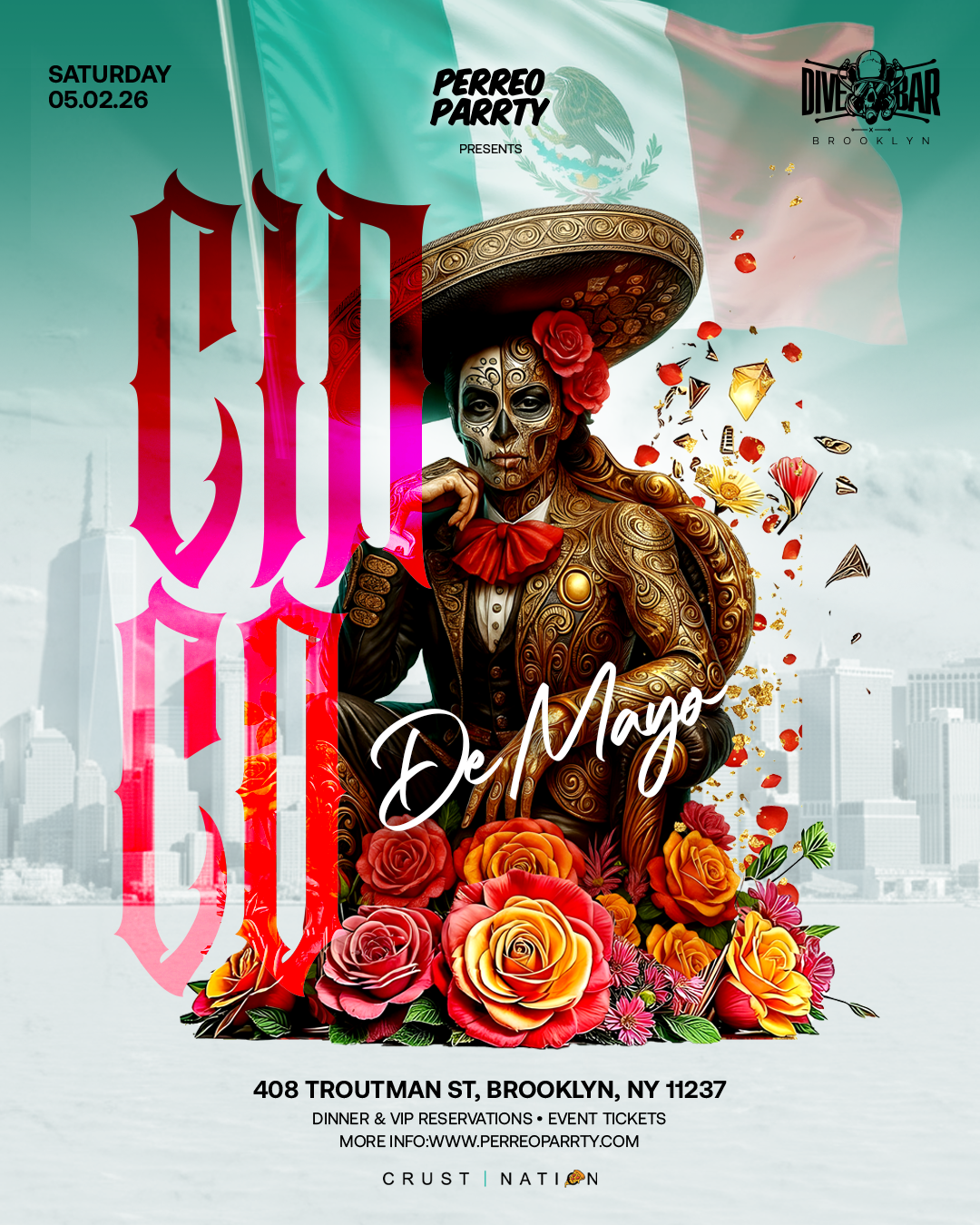 Cinco De Mayo Party at Dive Bar Reggaeton & Latin Party