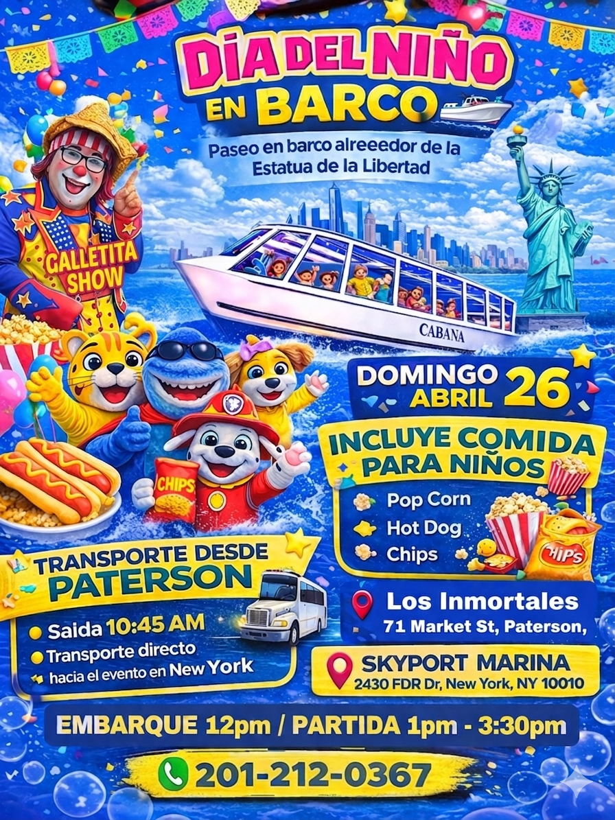 Buy tickets for Día Del Niño - Paseo en Barco Familiar Día Del Niño - Paseo en Barco Familiar