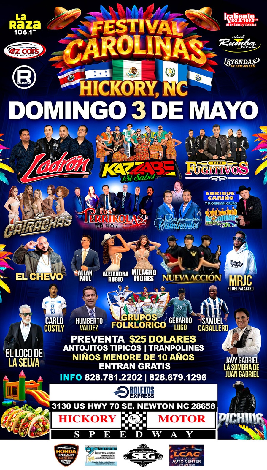 Buy tickets for FESTIVAL CAROLINAS FESTIVAL CAROLINAS