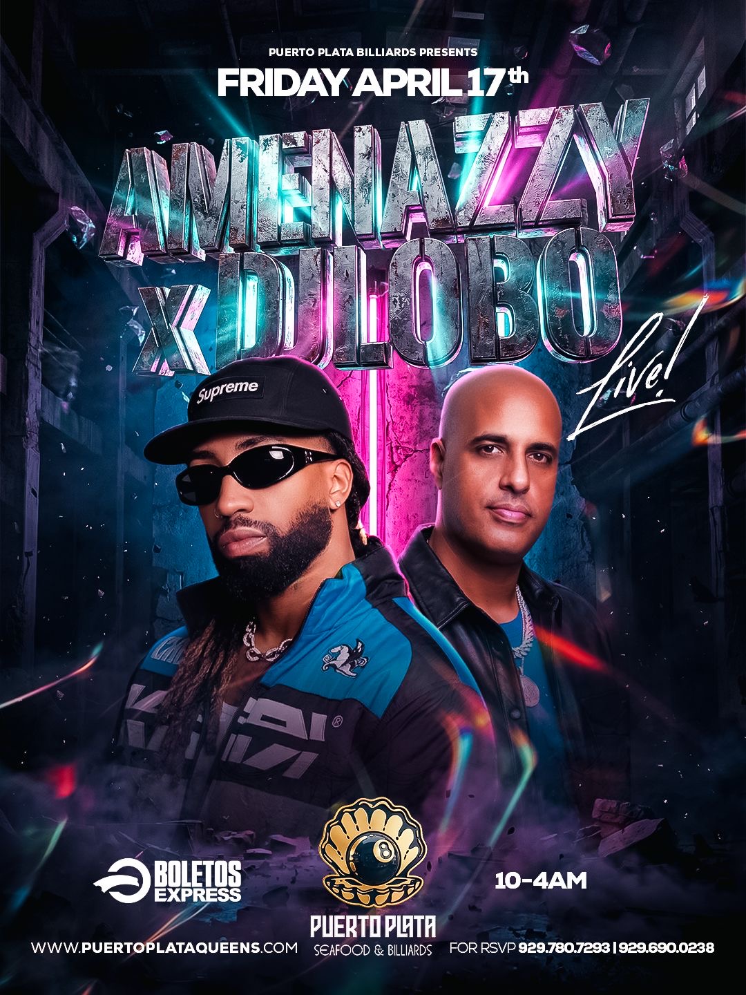 Buy tickets for AMENAZZY X DJ LOBO AMENAZZY X DJ LOBO