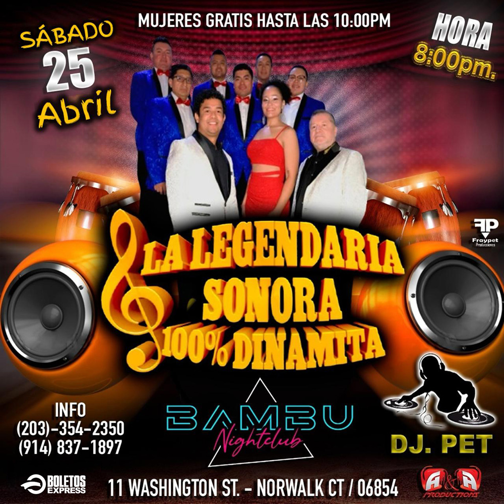 Buy tickets for LA LEGENDARIA SONORA 100% DINAMITA LA LEGENDARIA SONORA 100% DINAMITA