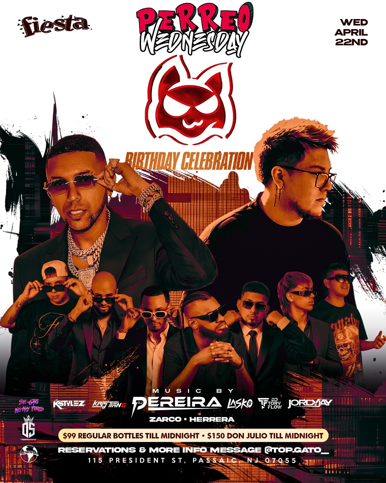 Buy tickets for PERREO WEDNESDAY - GATO BIRTHDAY CELEBRATION PERREO WEDNESDAY - GATO BIRTHDAY CELEBRATION