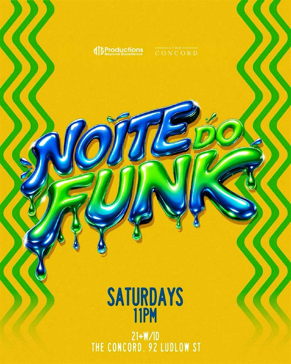 Buy tickets for Experience Noite do Funk NYC on Saturday, Apr 25 in the Lower East Side Experience Noite do Funk NYC on Saturday, Apr 25 in the Lower East Side